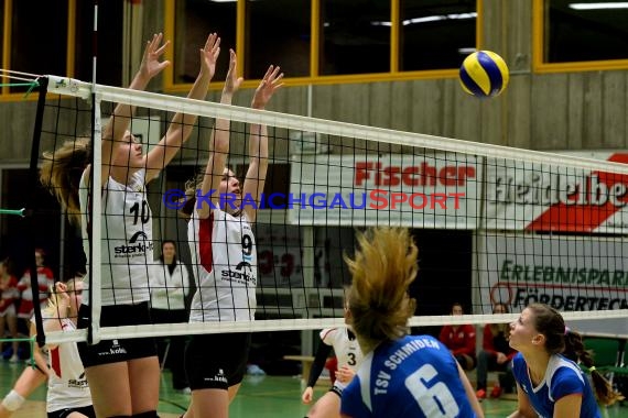 Volleyball Damen 3. Liga Süd SV Sinsheim gegen TSV Schmiden 18.02.2017 (© Siegfried)